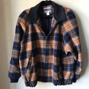 Vintage Plaid Jacket